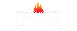 Logo of a fire department with flames on a white background